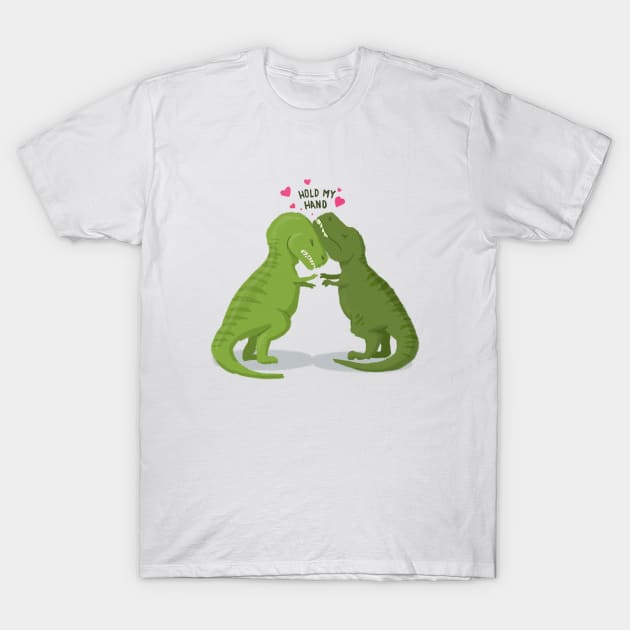 Hold My Hand T-Shirt by CANVAZSHOP